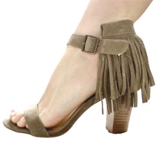 Dolce Vita Nancy Fringe Heels - Picture 2 of 5